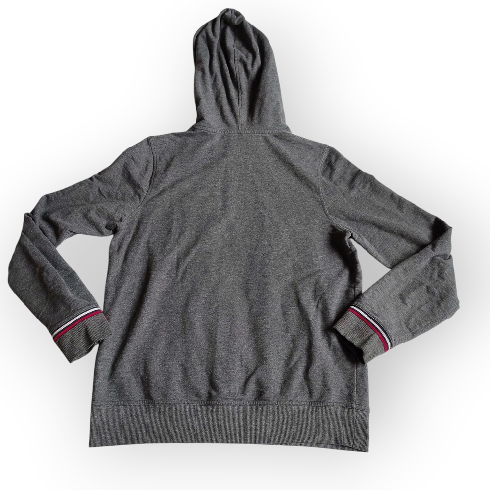 FILA Gray Hoodie with Large White and Red Logo - Picture 3 of 3
